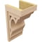 Ekena Millwork 11"W x 11"D x 22"H Wide Sheridan Rough Cedar Woodgrain TimberThane Corbel, Primed Tan CORUR11X11X22SHERCPR - alternate 4